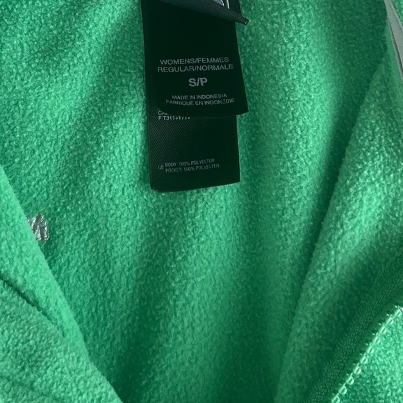 The North Face Green Fleece Full Zip Jacket - Picture 4 of 7